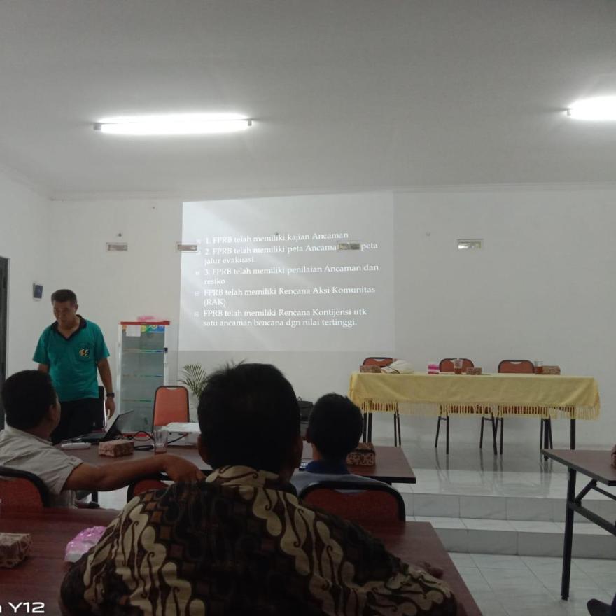 Pertemuan Forum PRB (Pengurangan Resiko Bencana )